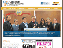 Tablet Screenshot of fullertoncollaborative.org